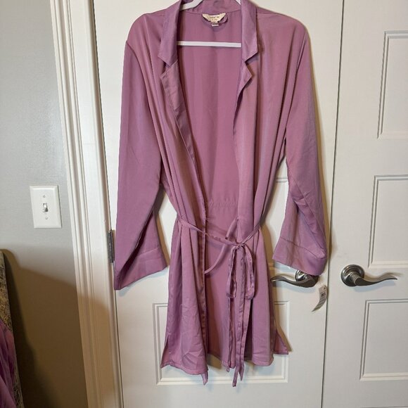 Women's State of Day Crepe De Chine Self-tie Robe , Size XL, NWT - Picture 1 of 3